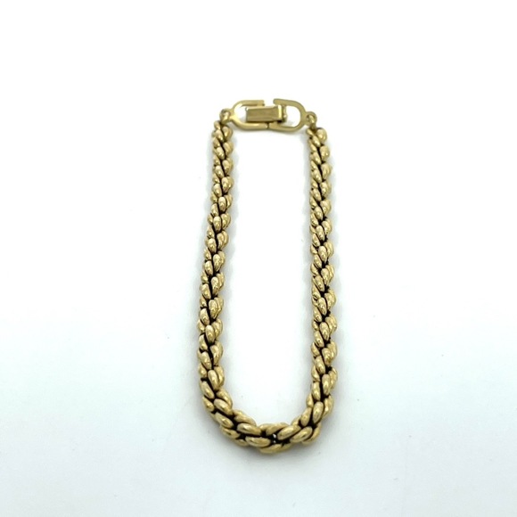 DIOR Vintage Gold Charm Bracelet - Picture 3 of 11